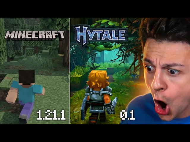 Ampeter analiza Hytale vs Minecraft: ¿El fin del rey de los bloques?