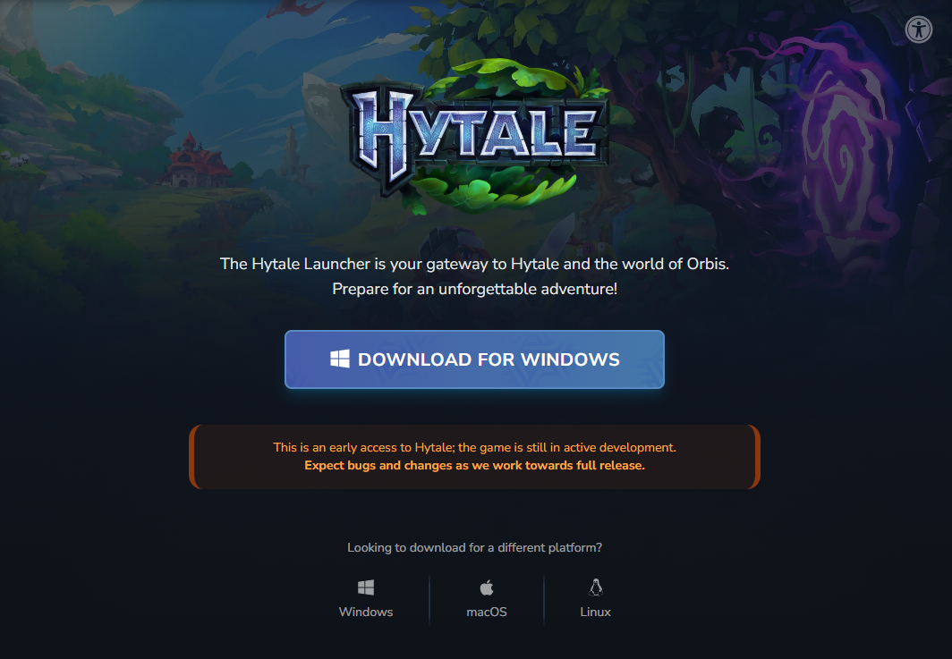 Hytale World Hub Banner