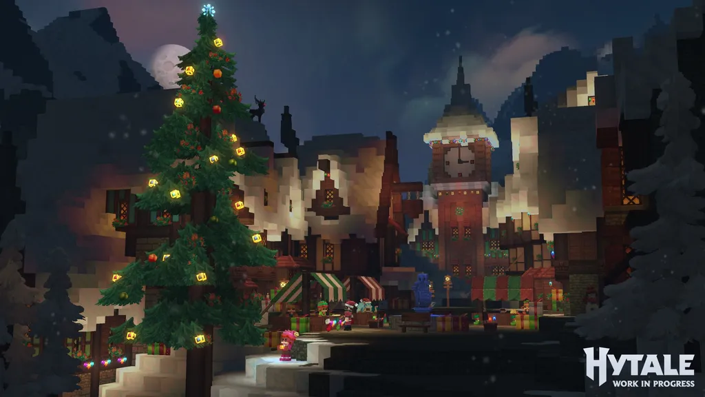 ¡Felices Fiestas desde Orbis! El equipo de Hytale comparte sus mejores deseos y una nueva postal 🎄