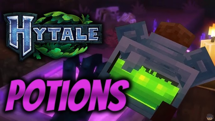 Pociones en Hytale: Cómo crear Pociones de Salud y Maná